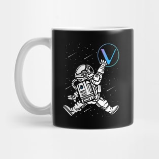 Astronaut Vechain Crypto VET Coin To The Moon Token Cryptocurrency Wallet Birthday Gift For Men Women Kids Mug